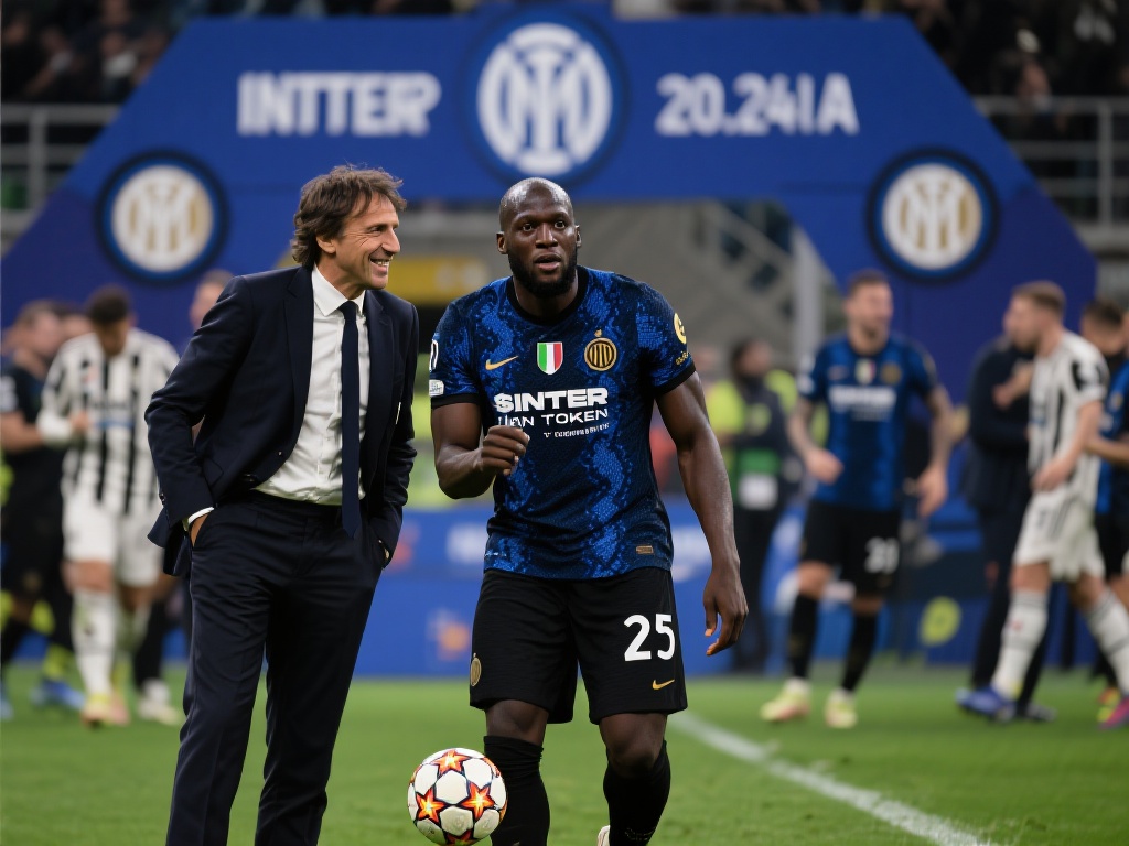 卢卡库孔蒂两度携手夺冠师徒情深感动瞬间