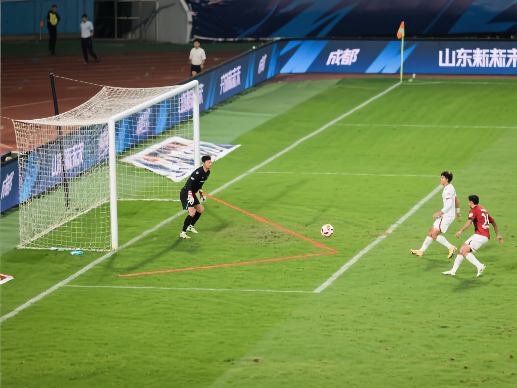 成都3比0力克山东,终结对手赛季不败 斜角定位球战术:在比赛第一个进球中,成都